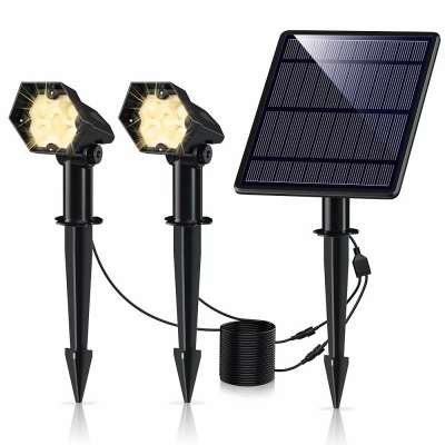 solar charging led chip garden solar light street light lamp shade for garden